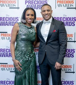 Guests wearing black tie at the PRECIOUS Awards.